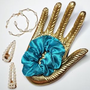 Hand made scrunchie.